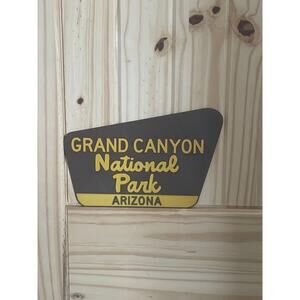 Grand Canyon National Park Arizona Sign Hike Trail Camp Outdoors Travel